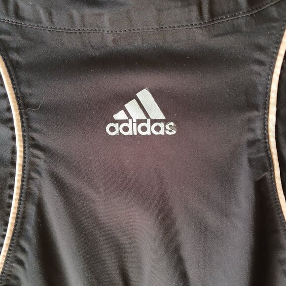 Adidas Golf 1/4 Zip Pullover Wind/Rain Shirt Mens Large Black Climaproof Storm - Picture 8 of 12